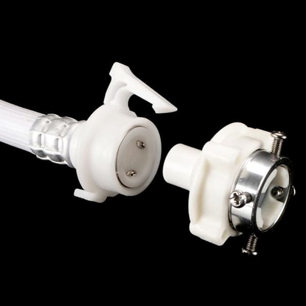 Vatteninloppsröradapter 1/2＂Hangänga Snap Connector Skruv o A2