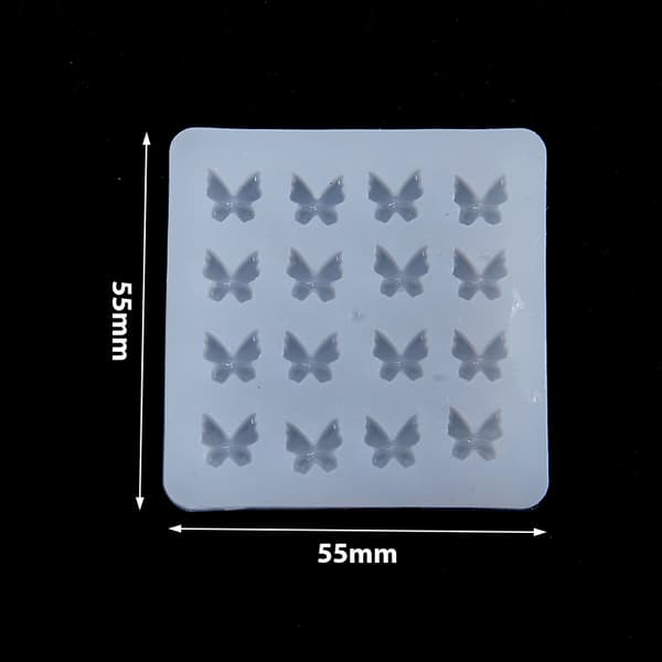 Butterfly Form Epoxy Resin Molds Pendel Silcone Formar För DI