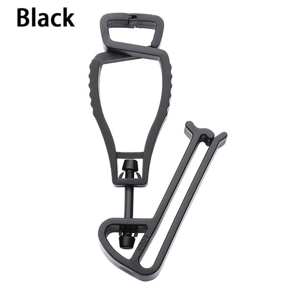 Multifunktionell handskklämma Hållare Hanger Guard Labor Work Clamp Yellow
