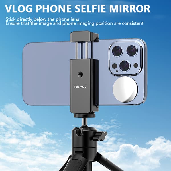 Universal Smartphone Selfie Vlog Mirror för iPhone Photo Video A
