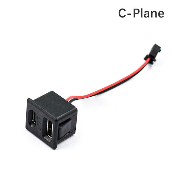 Dubbellager USB honbas typ-C power med A