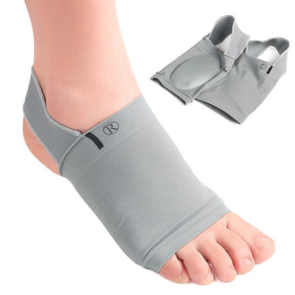 1 par bågstödsärmar ar Fasciitis Orthotic Insoles Pads F