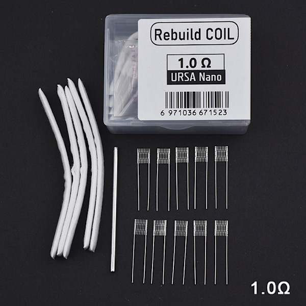För URSA Nano 0,8/1,0 ohm Resistance Wire Byte av DIY Reparation 1.0Ω