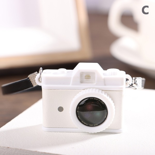 1:12 Dollhouse Miniatyr digitalkamera Can Bright Strap Kamera C