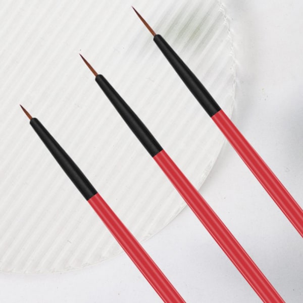 3st Akryl Nail Art Pensel Nail Art Dotting Pen Ritning Painti