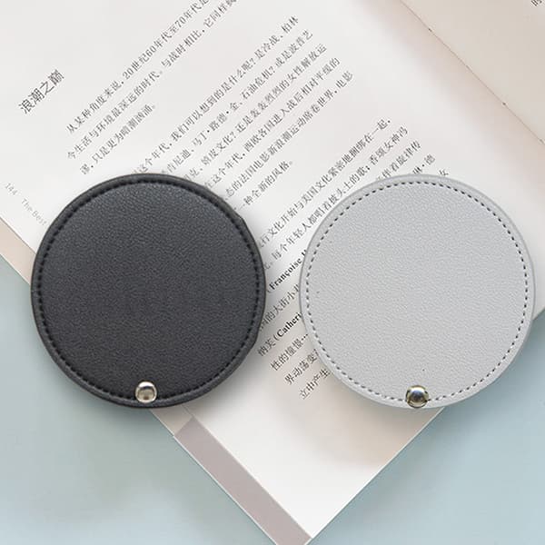 1st Bärbar Mini Makeup Pocket Mirror Sminkspegel Vikning Black