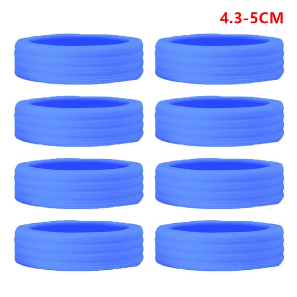 8 st/ set Silikon åtdragen töjbar hjulring Bagage Whee A1