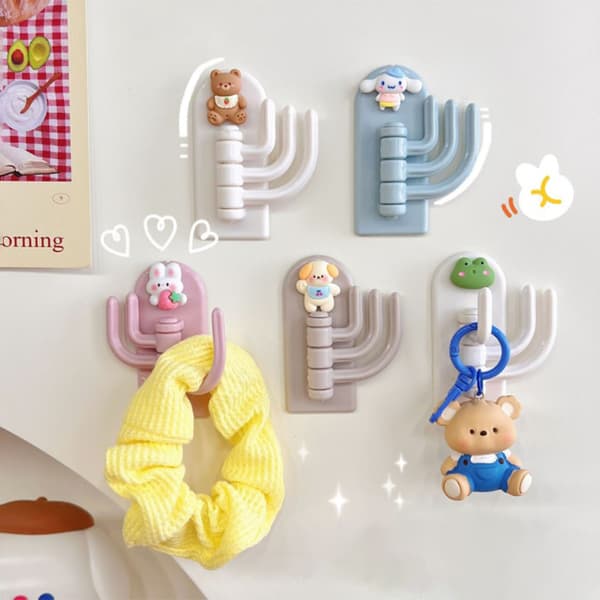 Creative Hook e Animals starkt självhäftande hängande hundkrokvägg D