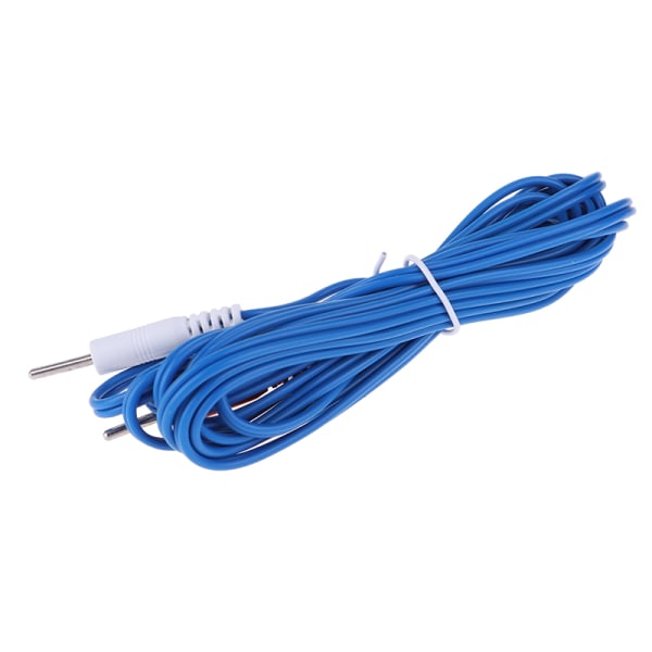 1 st elektroterapi elektrod blytrådar kabel tio massager 2. Blue