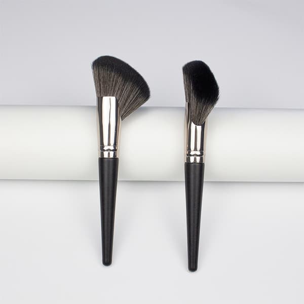 Kosmetisk Powder Brush Makeup Brushes Nose Shadow Brush Face Con White