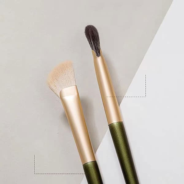 Halvfläktformad Nose Shadow Brush Nose Shadow Brush Beauty Tool Black