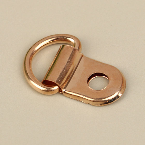 10 set D-ringspänne för reparationsväskor Vandringsklätterskor DIY matte black