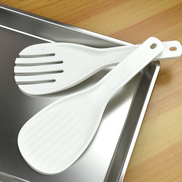 Stor rissked Plastmåltidssked Non Stick Köksprylar H A