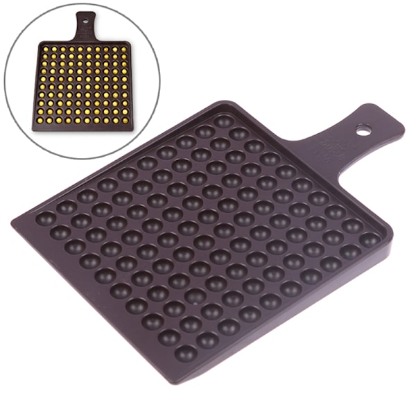 100 Hål Räknarbricka Tablett Counterphary Plate Dispenser Medi