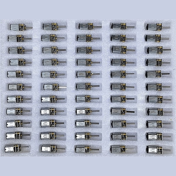 N20 DC3-6V huvudaxel Elektrisk Micro DC-växelmotor 30-60 RPM M