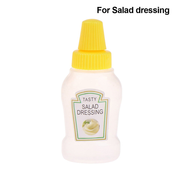 Mini portabel liten såsbehållare Tomatssåssalladsdressing Salad dressing