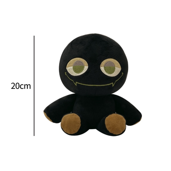 20 cm Slap Battles Bob e Soft Dolls Skrivbord Decora Little Black Lit Black