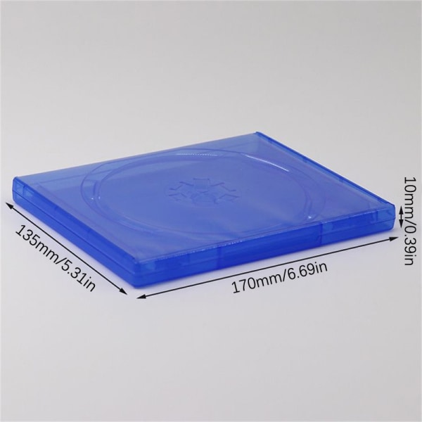 CD DVD-skivor Lagringsbox CD- case Skyddsbox Speldisk