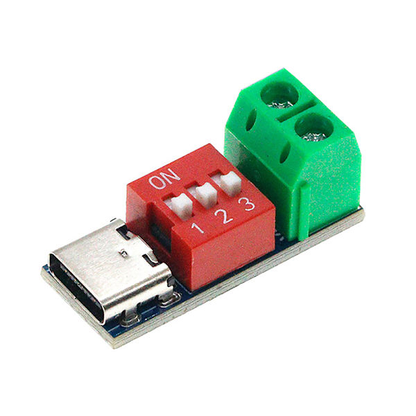 5-20V PD snabbladdningstestkort USB Typ-C Justerbar PD Trig