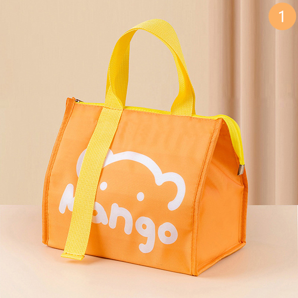 1Pc e Bärbar Thermal Lunch Box Bag Rese Picnic Isolerad Be 1