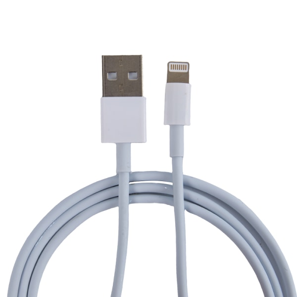 USB -kabel för 14 13 12 11 Pro Max Mini 6 7 8 Plus XS XR 20W D 1m