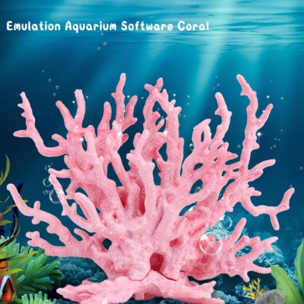 1st Undersea Artificiell Coral Water s Landscape Fish Tank Orn A2