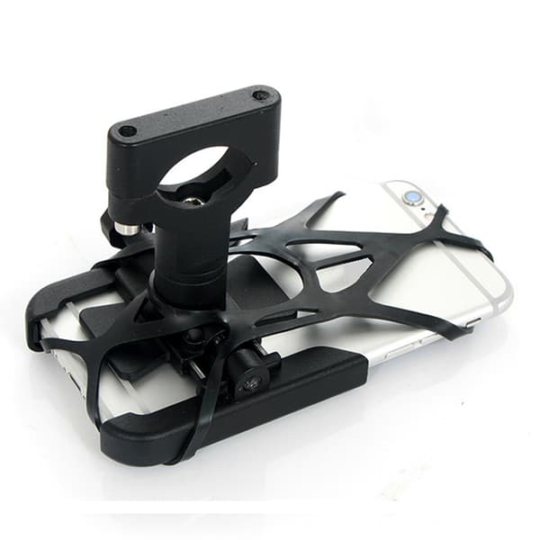 Cykel Motorcykel Telefonfäste Tether X Web Grip Silikon Cell Pho Black