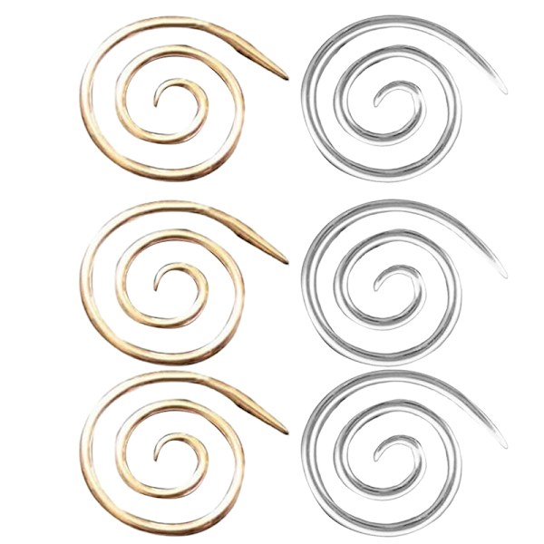 Spiralkabelstickning Handgjorda stickningsverktyg Spiralstickning Gold
