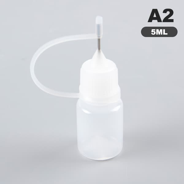 10 st Spetslim 10ml Applikatorflaska Tube Sub-tappning 5ML