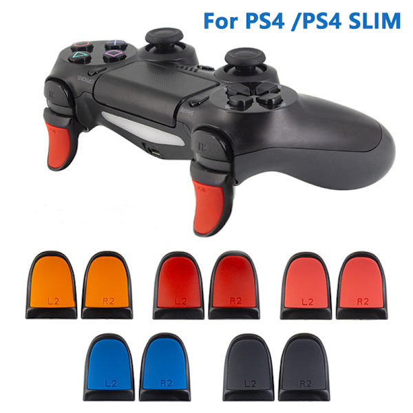 2st för PS4/PS4 SLIM Handle Extension Key ABS PS4 Game Handle blue