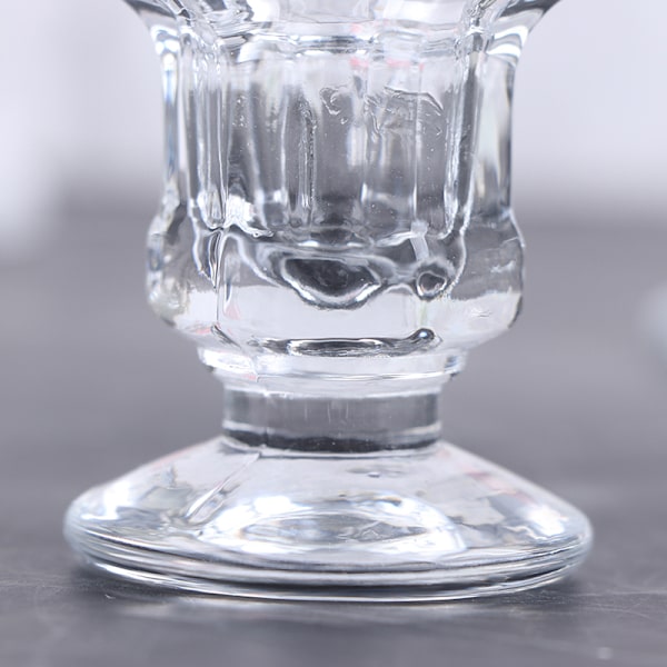 Bröllopsljusstake Transparent Kristallglas Ljusställ Dini