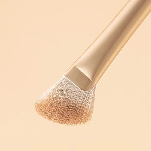 Halvfläktformad Nose Shadow Brush Nose Shadow Brush Beauty Tool Black