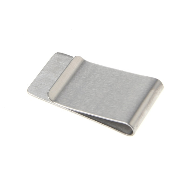 Högkvalitativ metall pennhållare Money Clip Mode Simple Cash Cl A2