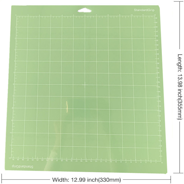 12x12in PVC självhäftande matta Basplatta Verktygsdyna Gör-det-själv tomt Purple