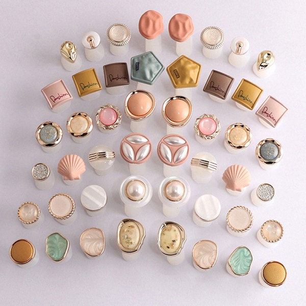8 st Nail Art Toe Separator Silikon Fot Tår Separatorer Gel F C