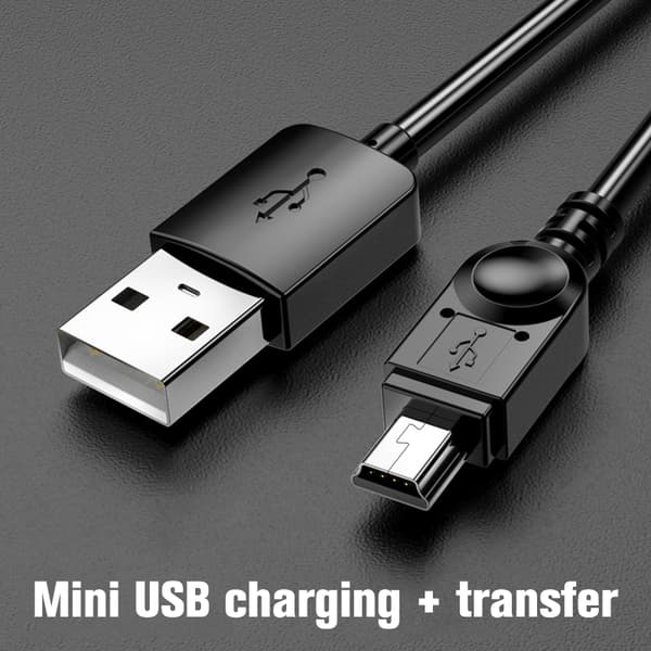 1st Mini USB kabel Mini USB till USB snabbladdarkabel Cha 1m