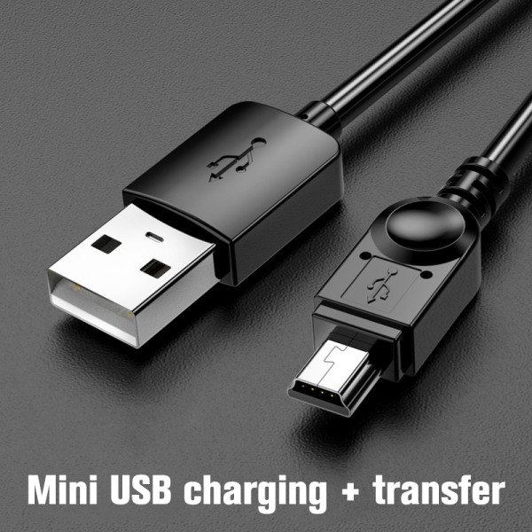 1st Mini USB kabel Mini USB till USB snabbladdarkabel Cha 2m