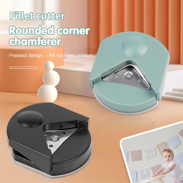 Kort Rundade Dies ter Hörn ter Rundare Paper Hole Punch Trimm A