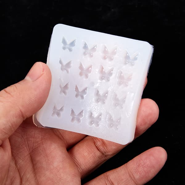 Butterfly Form Epoxy Resin Molds Pendel Silcone Formar För DI