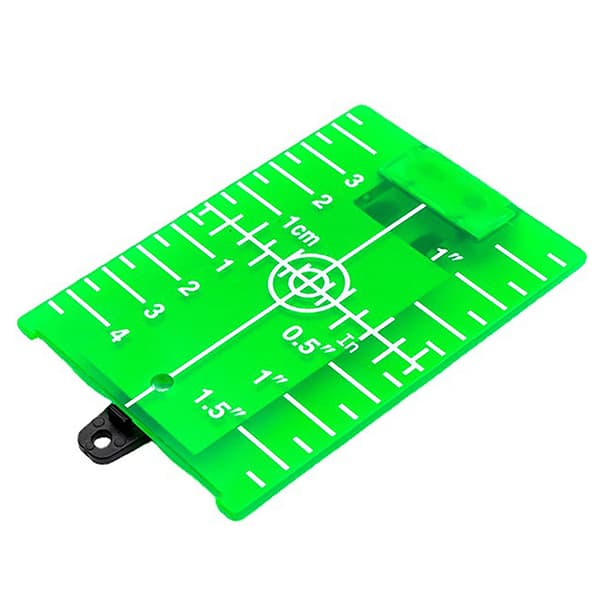 Plast Lase Target Card Plate För Grön Röd Lase Level Plate A1