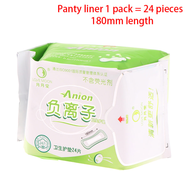 1 Pack Anion sanitetsskydd Winalite Love Moon Eliminera bakterier Panty liner