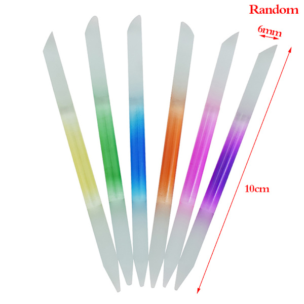 Glas icle Pusher Nail Manicure Stick Professional Precision Fi Random 100*6mm
