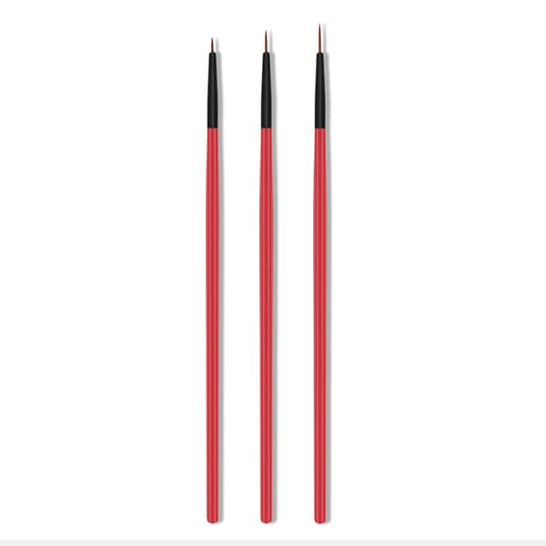 3st Akryl Nail Art Pensel Nail Art Dotting Pen Ritning Painti