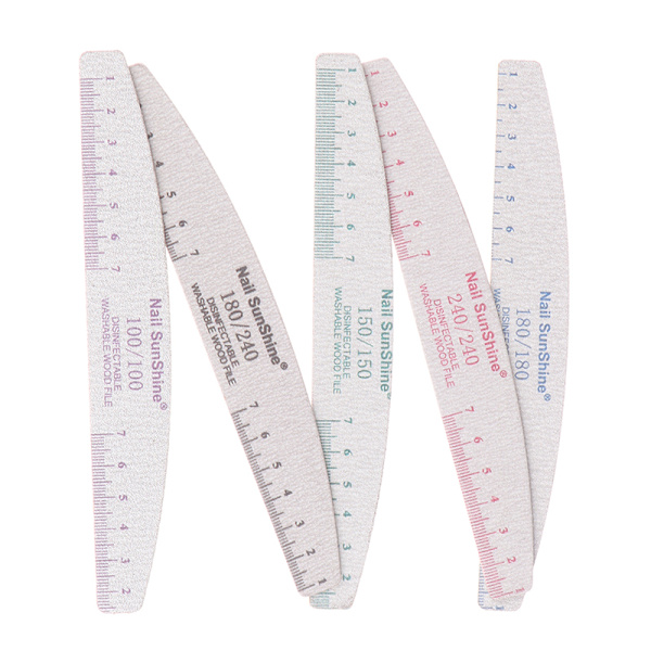 10 st Multi Grit trä nagelfilar tjockt trä sandpapper E:180/240