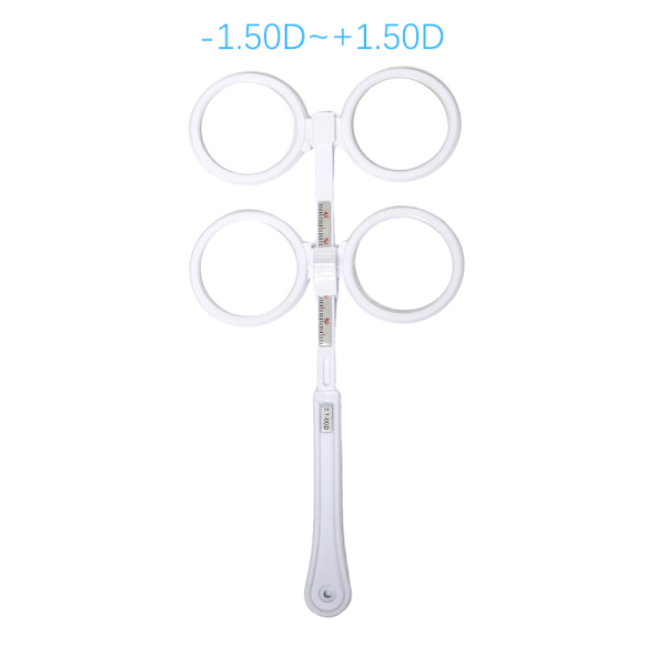 ±50-±400 Optisk Oftalmisk Flipper Linshållare Justerbar Dist ±150