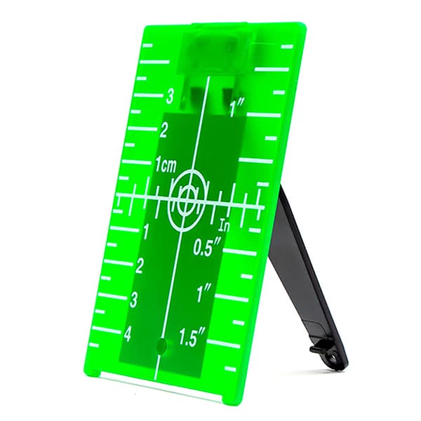 Plast Lase Target Card Plate För Grön Röd Lase Level Plate A2