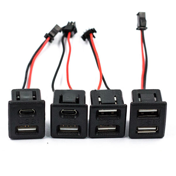 Dubbellager USB honbas typ-C power med A