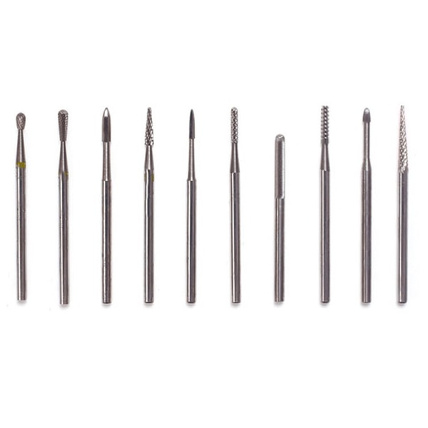 icle Clean Nail Carbide Bits for Nail Salon Tungsten Carbide Nai 10