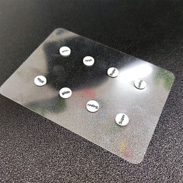 1-pack musskridskor i glas DIY Universal Dots Mouse Feet Pads St A2