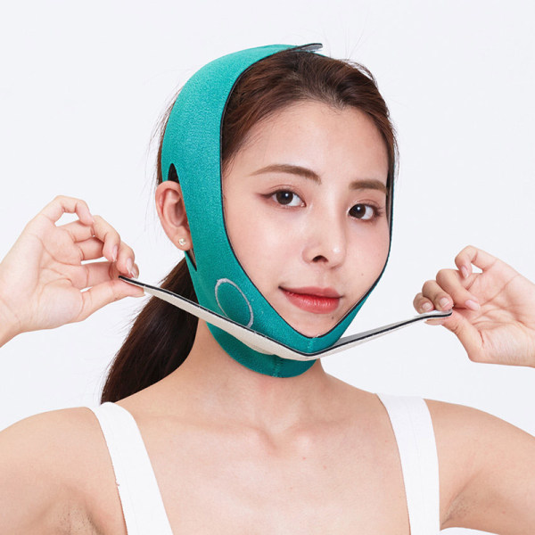 Elastiskt ansiktsbantningsbandage V Line Face Shaper Kvinnor Chin Che